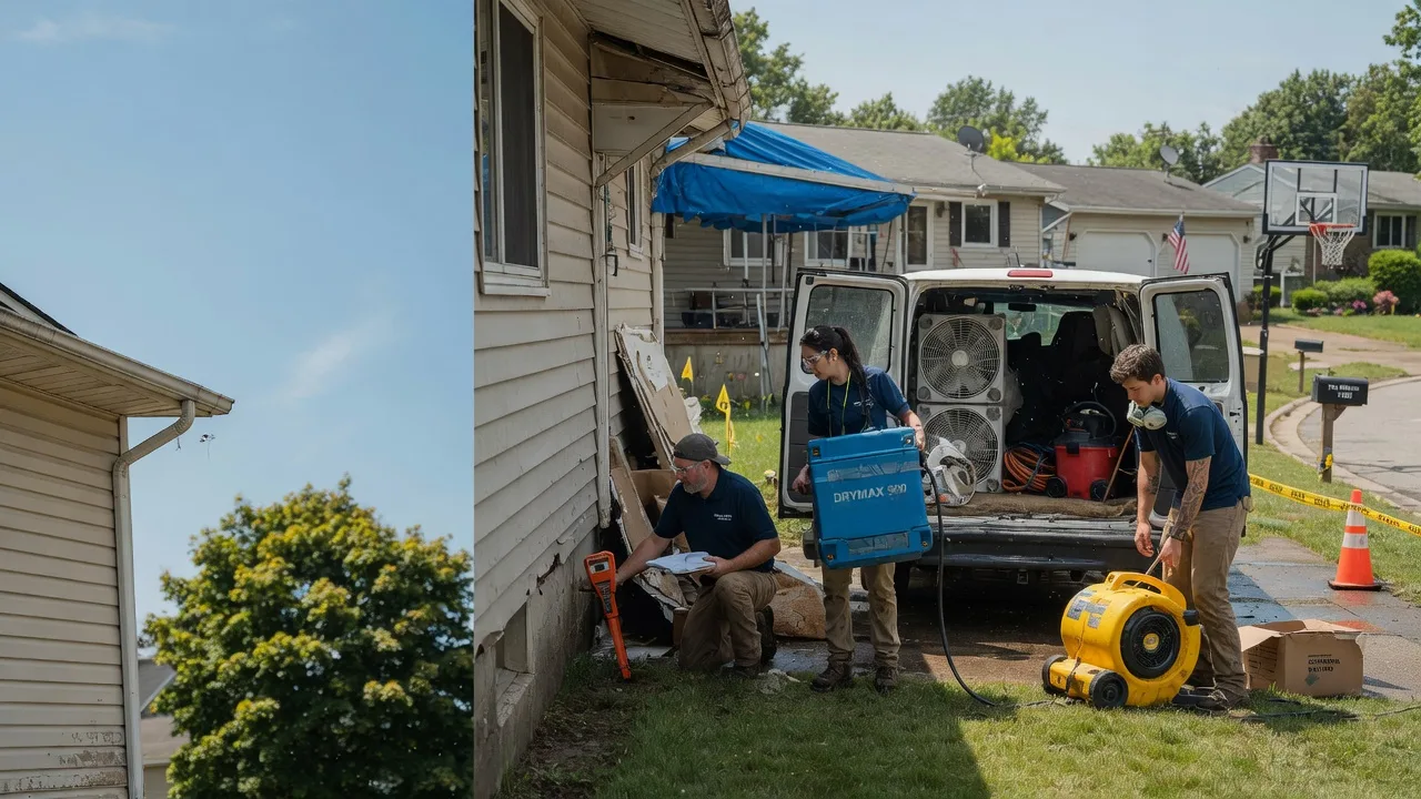 Ceiling Leak Cleanup in Winterset, IA near me