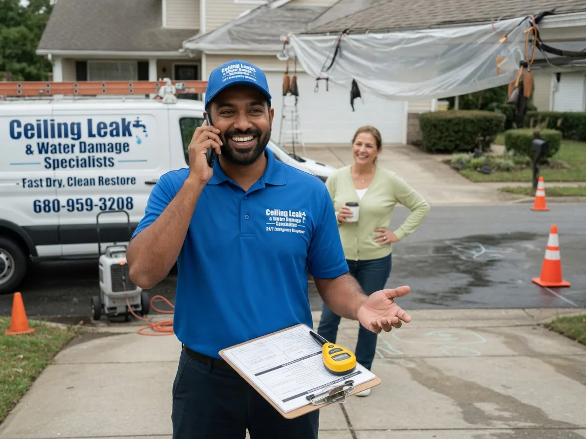 Ceiling Leak Cleanup Winterset, IA FAQs